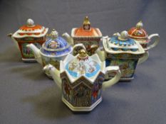 SADDLER COLLECTOR'S TEAPOTS - commemorative including William Shakespeare, Charles Dickens ETC