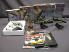 ATLAS EDITIONS, DIECAST METAL DISPLAY BOMBERS, a quantity including boxed unopened examples