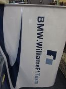 WILLIAMS F1 TEAM FLAG FOR BMW, 100 x 138.5cms