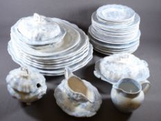 ASIATIC PHEASANT DRESSER SET to include 8 platters ETC