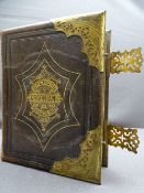 BOOKS - Welsh Family Bible with brass clasp