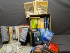 FRANK SINATRA LPs & CDs amongst others, vintage Wizard and other comics and a quantity of