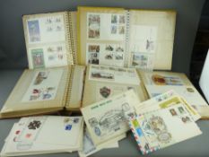 APPROXIMATELY 150 FIRST DAY COVERS late 1960s dates onwards and a small group of cancelled Welsh