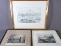 AUDREY HIND limited edition print (252/500) - entitled 'Force Eight', signed in pencil, 23 x 30cms