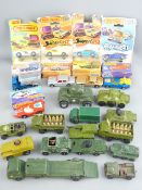 MATCHBOX DIECAST VEHICLES, a collection in original boxes and bubble packs with an unboxed