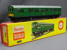 HORNBY DUBLO - 2250 2 RAIL ELECTRIC MOTOR COACH, very good/excellent, boxed