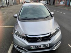 HONDA JAZZ 1.3i VTEC five door car, Reg No CX68 JRZ, first registered December 2018