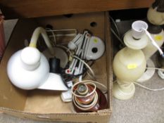 ANGLE POISE, ALABASTER and other table lamps etc