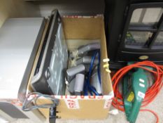 DIMPLEX LOG EFFECT ELECTRIC FIRE and a Qualcast Hedgemaster 380 E/T