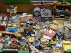 PETER FAGAN SCULPTURES - large quantity and similar style of Royal Doulton 'Paddington bakes a cake,