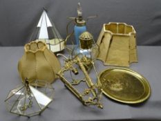 LIGHTING - vintage and Art shades ETC