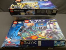 LEGO, Technics boxes and loose components ETC
