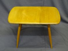 LIGHT ERCOL COFFEE TABLE, 44cms H, 68cms W, 42cms D