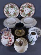 MIXED POTTERY & PORCELAIN including Mason's Mandalay, Portmeirion Botanic Garden, Royal Doulton