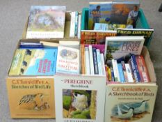 MODERN BOOKS including railway related hardbacks, C F Tunnicliffe sketches of bird life and a