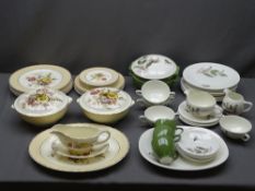 VINTAGE DINNERWARE BY MASONS & ROYAL TUNSTALL