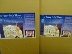 THE DOLL'S HOUSE EMPORIUM - The Priory Doll's House, in kit form in two boxes (as new)