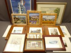 TINA HOLLEY signed prints, selection of others