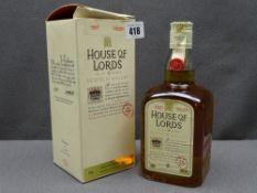 HOUSE OF LORDS 70cl 12 year old Scotch whisky 1970s, boxed and sealed