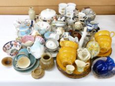 CABINET CHINA, teaware, a large assortment