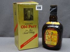 OLD PARR 12 year old deluxe Scotch whisky, 750ml, boxed and sealed