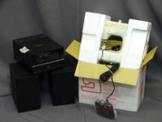 TOYOTA BOXED SEWING MACHINE and a Sony Micro HIFI system with DAB radio and Ipod dock