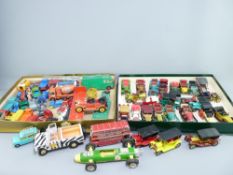 CORGI, MATCHBOX, LESNEY and other diecast vehicles, a quantity