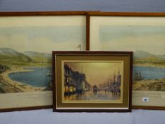 AFTER HEAPHY, VINTAGE PRINTS, a pair - original print of Cambton Harbour, New Zealand c1844 and