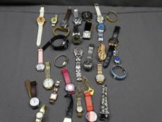 LADY'S & GENT'S FASHION WRIST WATCHES, makers include Sekonda, Rotary, Orlando ETC