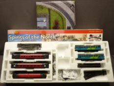 HORNBY - SPIRITS OF THE NORTH TRAIN SET, boxed, (appears in retail condition)