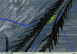 DAVID TINKER (1924-2000) mixed media - entitled 'St John's Eve', signed and dated 1997, 12 x 17cms