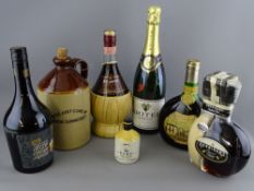 'CHRISTMAS CHEER' - 7 bottles of table wines, liqueurs, cider and scrumpy
