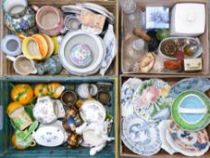 COPPER LUSTRE, IMARI and quantity of other china, pottery and glassware