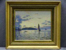 JOHN McDOUGAL watercolour - 'Looking towards Wylfa Head', signed and dated verso 1912, 19 x 23.5cms