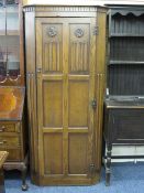 POLISHED SINGLE DOOR HALL ROBE