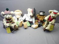 GERMAN, NORTH AMERICAN & OTHER BEAR COLLECTION including two special edition bears, manufactured