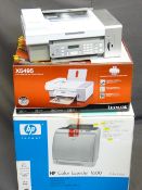 HP COLOUR LASER JET 1600 PRINTER (sealed) and another printer
