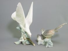 LLADRO - two bird related ornaments