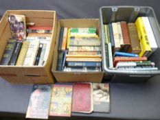 TWO BOXES & A CRATE OF VINTAGE BOOKS