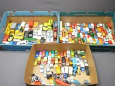 CORGI, DINKY, MATCHBOX & OTHER DIECAST VEHICLES, all unboxed, including Bat Mobiles, 007 Aston