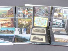 POSTCARDS - good early collector's postcard album and three other albums