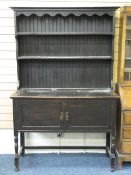 JACOBEAN STYLE DRESSER, 185cms H, 126cms W, 45cms D