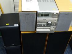 CELEF AUDIO - pair of speakers, a Sony Micro HIFI System with speakers and a pair of Eltax