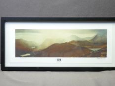 ROB PIERCY print - 'Three Lakes', signed in pencil