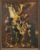 Rubens, Peter Paul - meisterliche Kopie des 18. JahrhundertsKreuzabnahmeÖl/Lwd., auf Hartfaserplatte