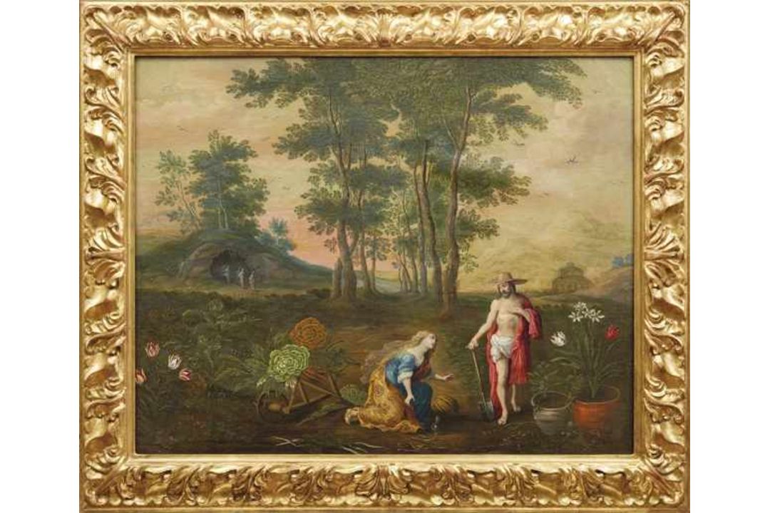 Brueghel, Jan d. J. und Frans Francken d. J. - Umkreis / Flandern, 17. Jh.Noli me tangereIn einer