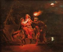 Dietrich, Christian Wilhelm Ernst - called Dietricy (attributed to)The Holy Family on the Flight