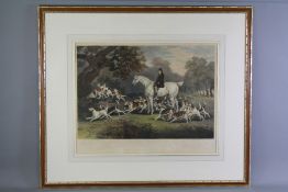 Antique Hand Coloured Lithograph.