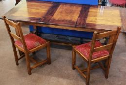 American Oak Dining Table