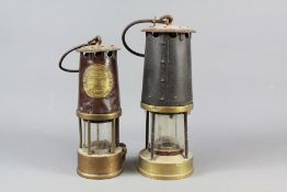 Two Vintage Mining Lamps